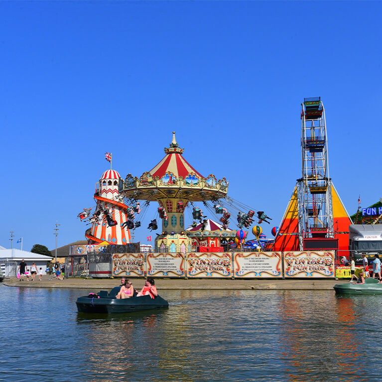 Skegness boating lake