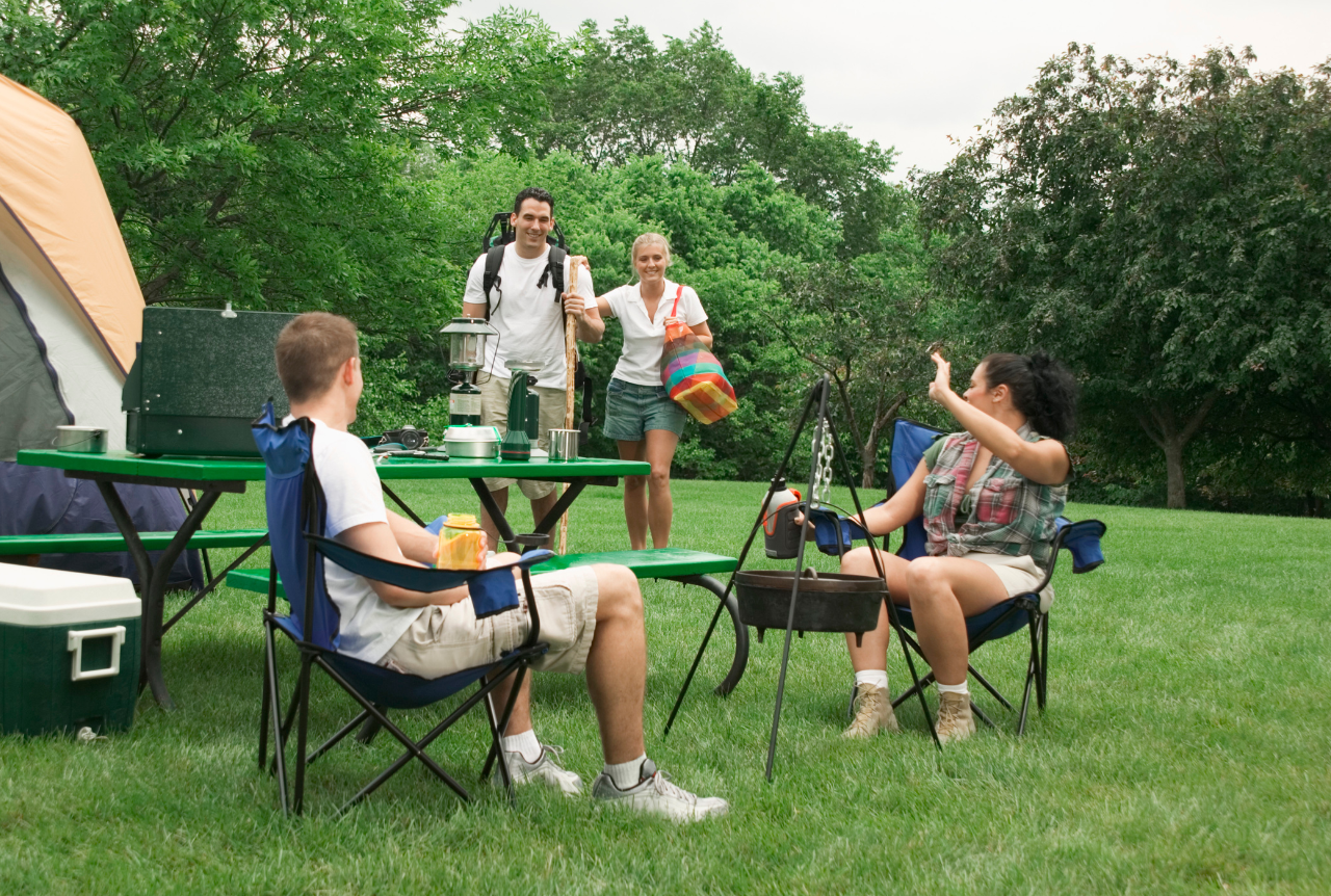 group camping